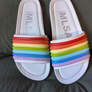 Melissa Multicolor Slide Sandals